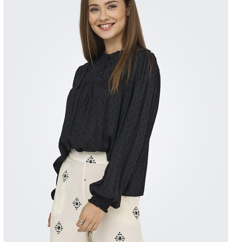 Блуза с плетена дантела Only