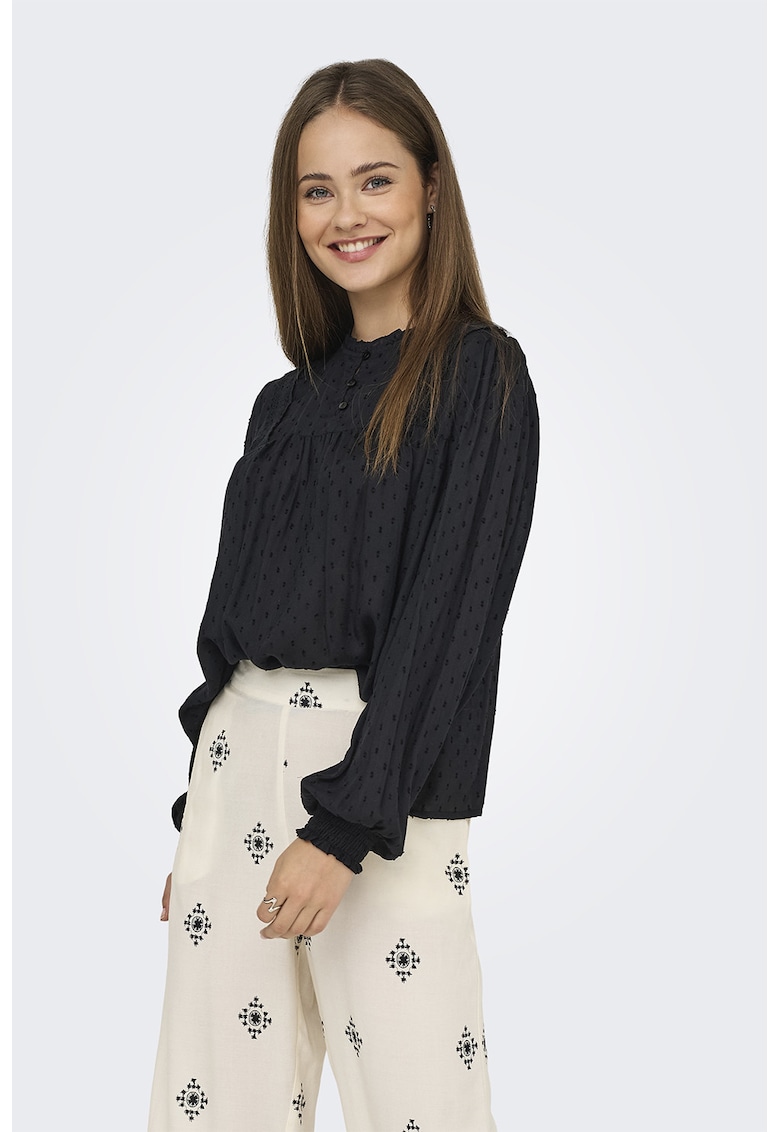 Блуза с плетена дантела Only