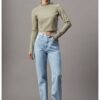Блуза с поло CALVIN KLEIN JEANS