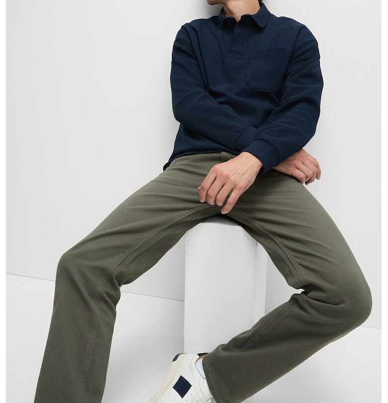 Блуза с яка и джоб Marks  Spencer