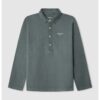 Блуза с яка и лого Pepe Jeans London