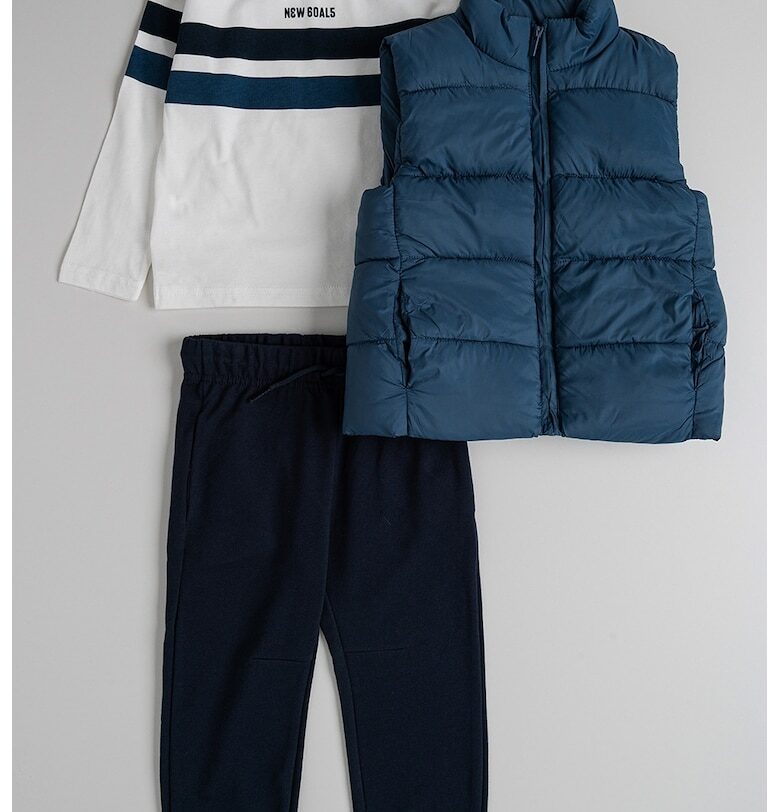 Блуза - спортен панталон и елек - 3 части Mayoral