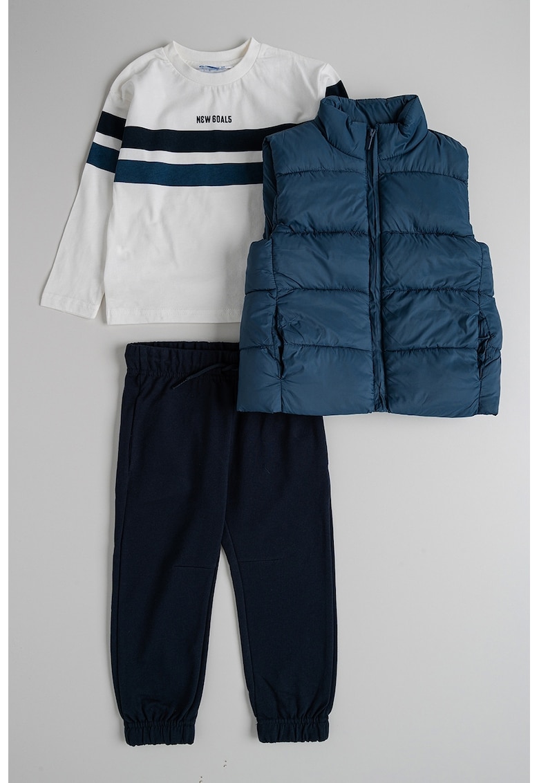 Блуза - спортен панталон и елек - 3 части Mayoral