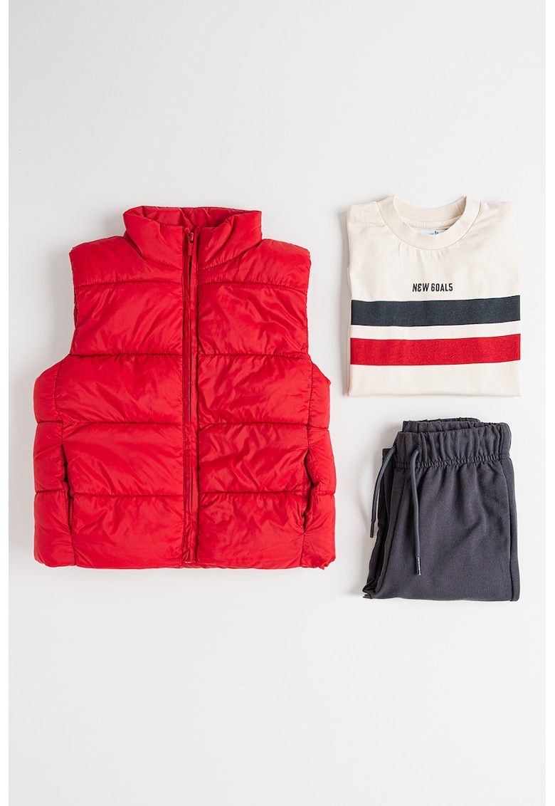 Блуза - спортен панталон и елек - 3 части Mayoral