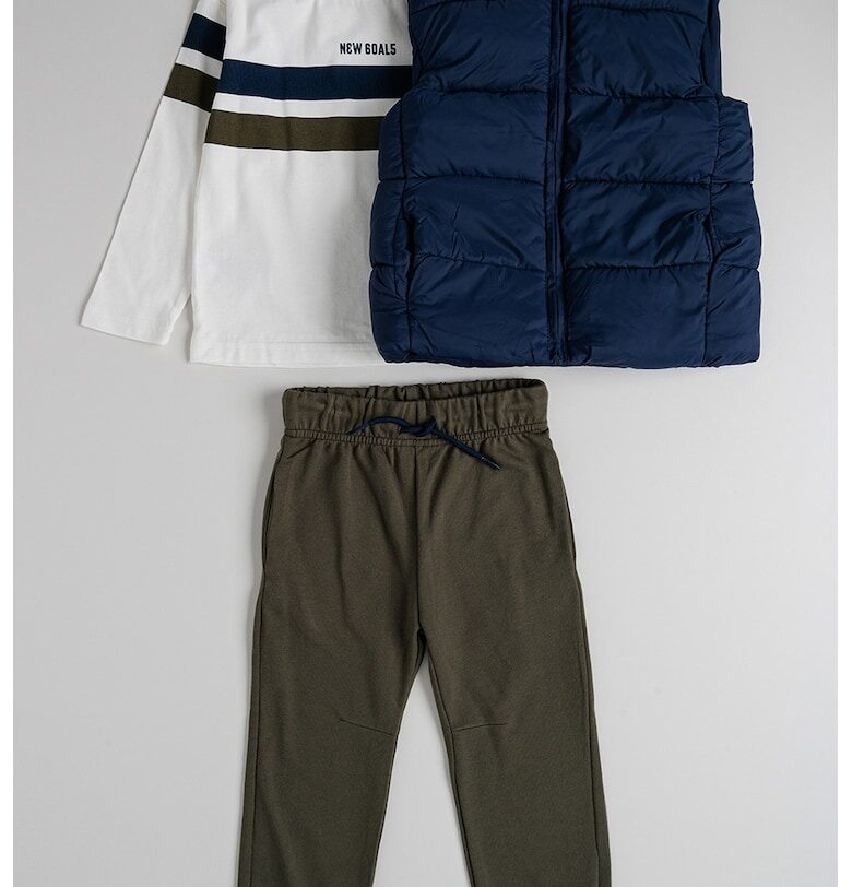 Блуза - спортен панталон и елек - 3 части Mayoral