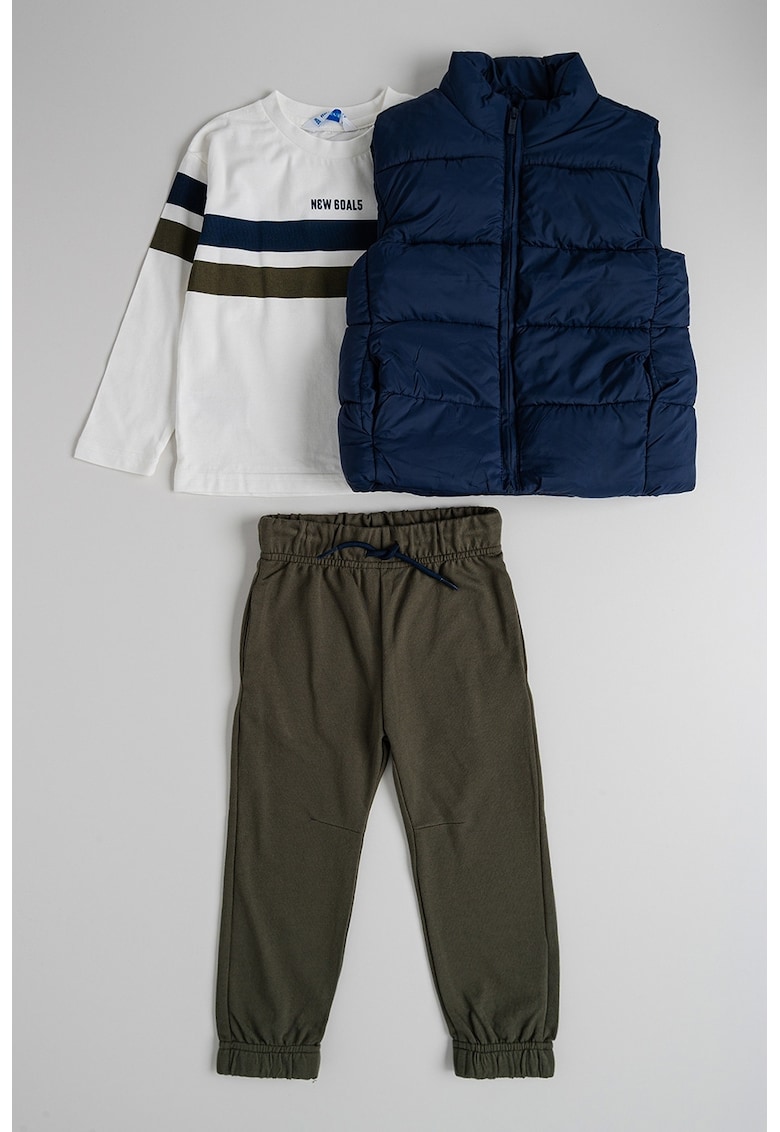 Блуза - спортен панталон и елек - 3 части Mayoral