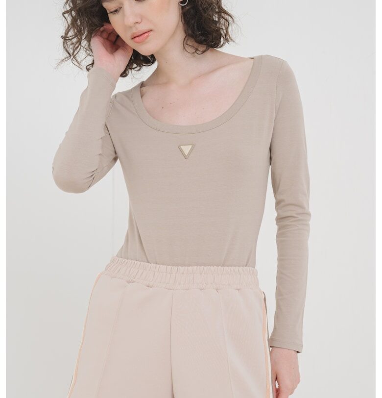 Боди с дълги ръкави GUESS
