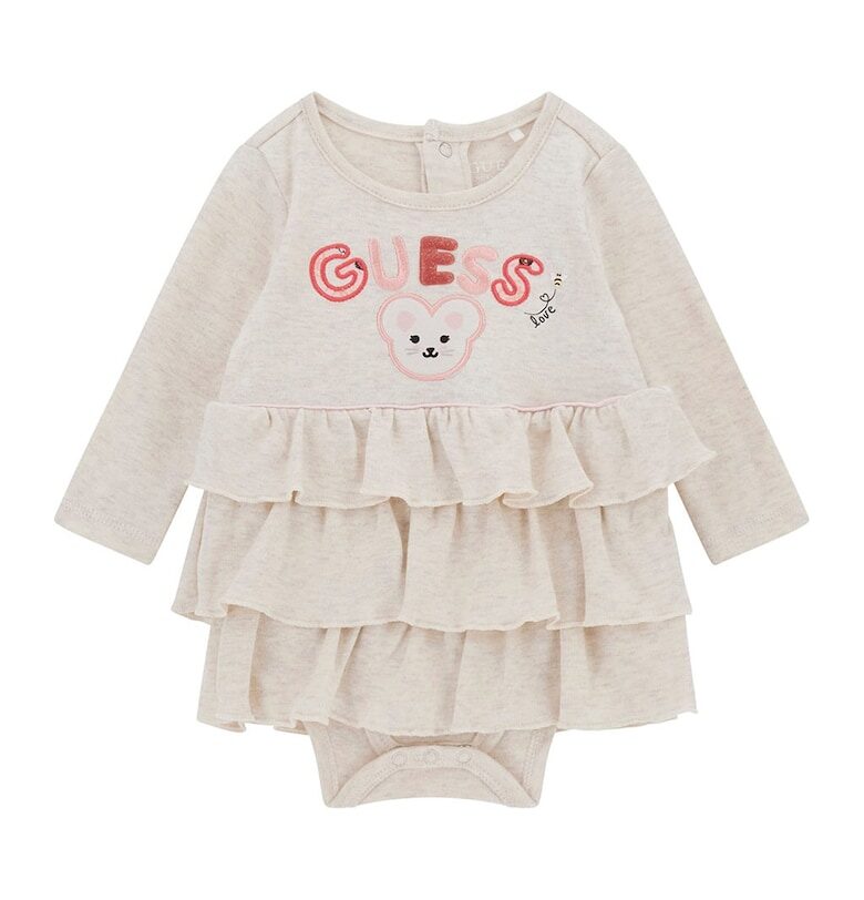 Боди с дълги ръкави и набирания GUESS KIDS