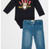 Боди с лого и дънки Levis