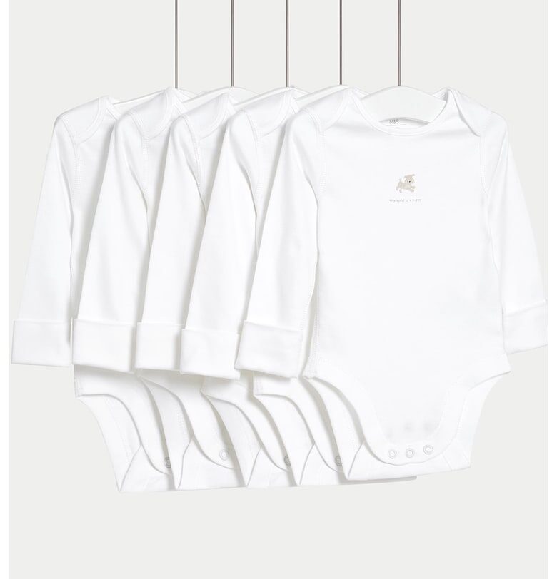 Бодита с принт - 5 броя Marks  Spencer