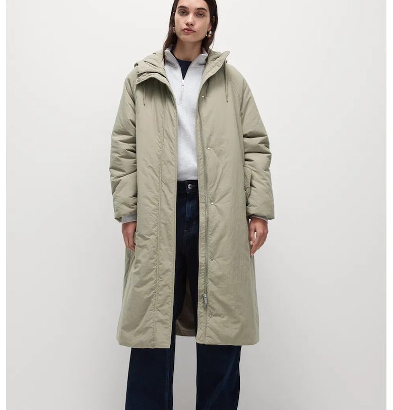 Ватирано дълго зимно яке Marks  Spencer