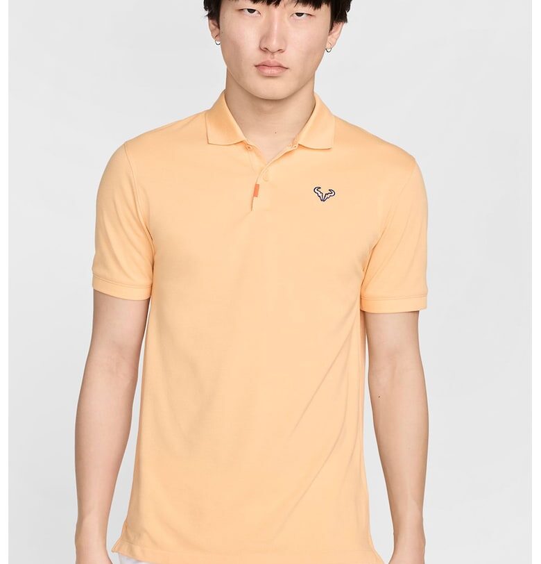 Вталена тениска за тенис Dri-Fit Rafa с яка Nike