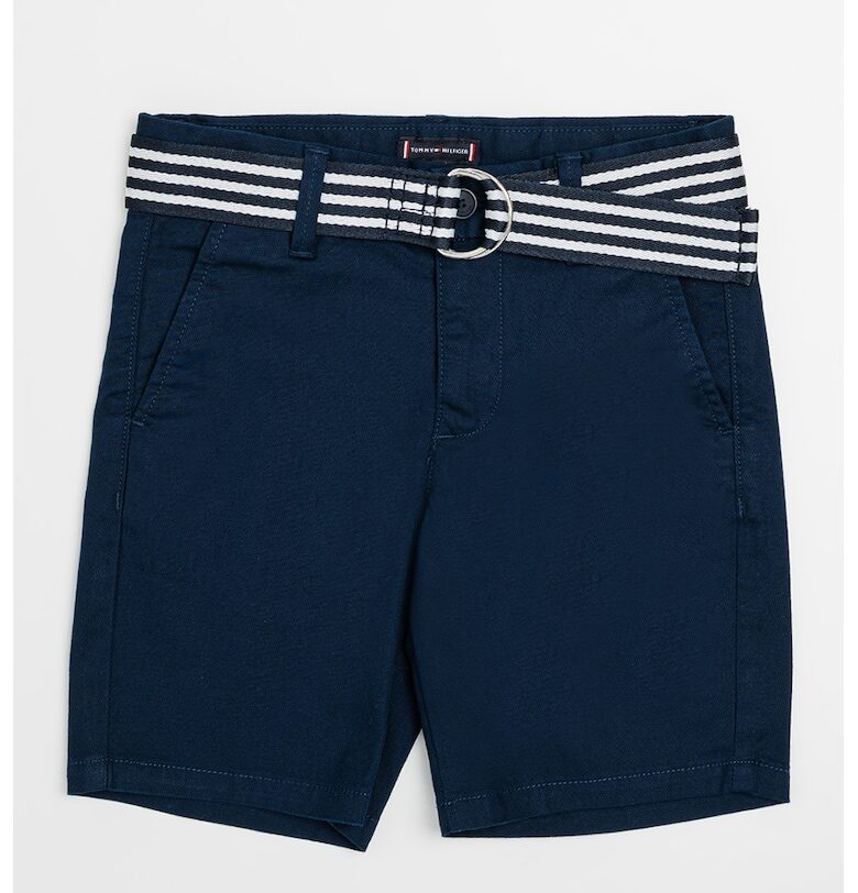 Вълнени шорти с колан Tommy Hilfiger