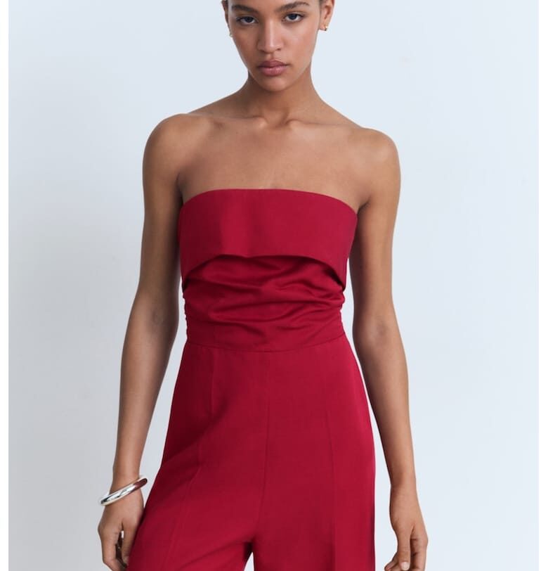 Гащеризон без ръкави с лен Mango