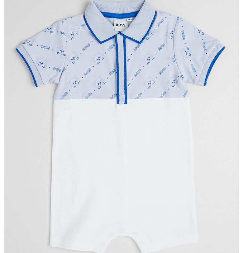 Гащеризон с къси ръкави BOSS Kidswear