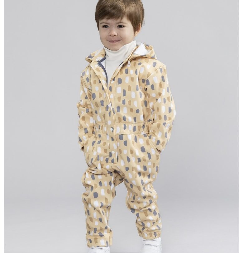 Гащеризон с отделяща се качулка и десен Naeve