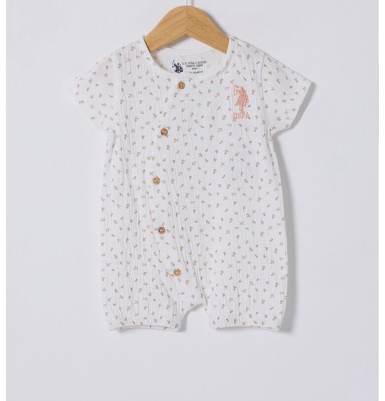 Гащеризон с памук и принт US Polo Assn