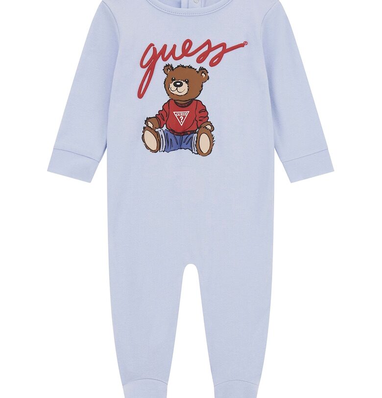 Гащеризон с принт и дълги ръкави GUESS KIDS