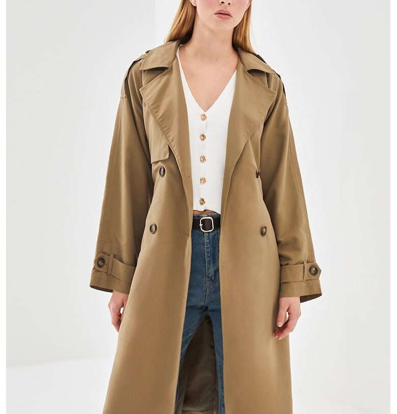 Двуреден тренч LC WAIKIKI