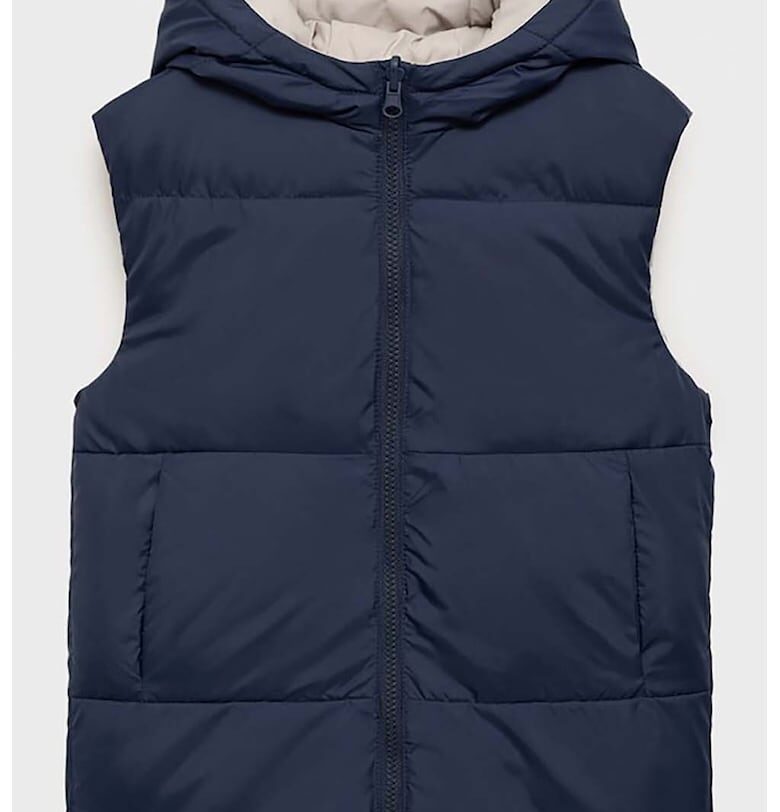 Двустранен елек с качулка Mango