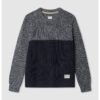 Двуцветен пуловер Pepe Jeans London