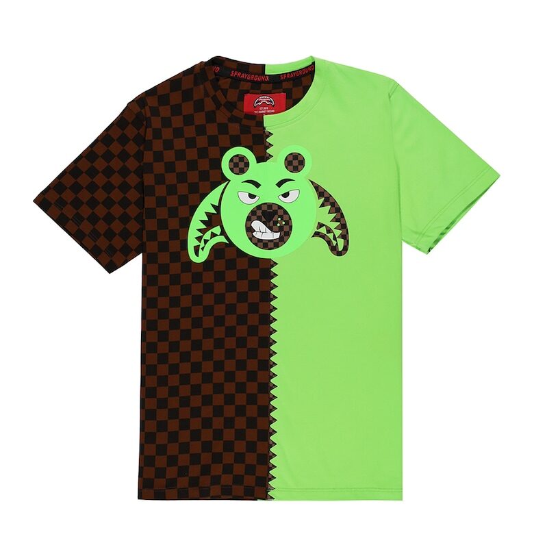 Двуцветна тениска Money Bear Sprayground