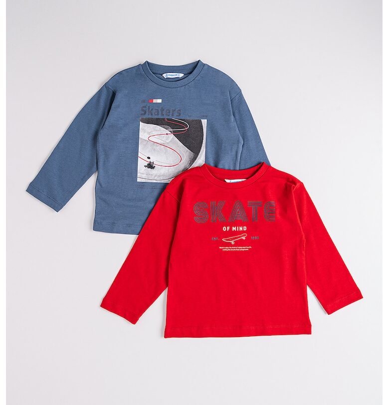 Десенирана блуза с памук - 2 части Mayoral