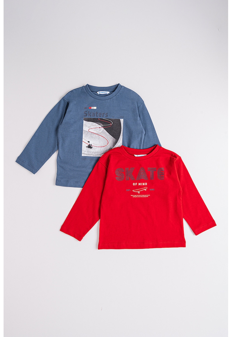 Десенирана блуза с памук - 2 части Mayoral