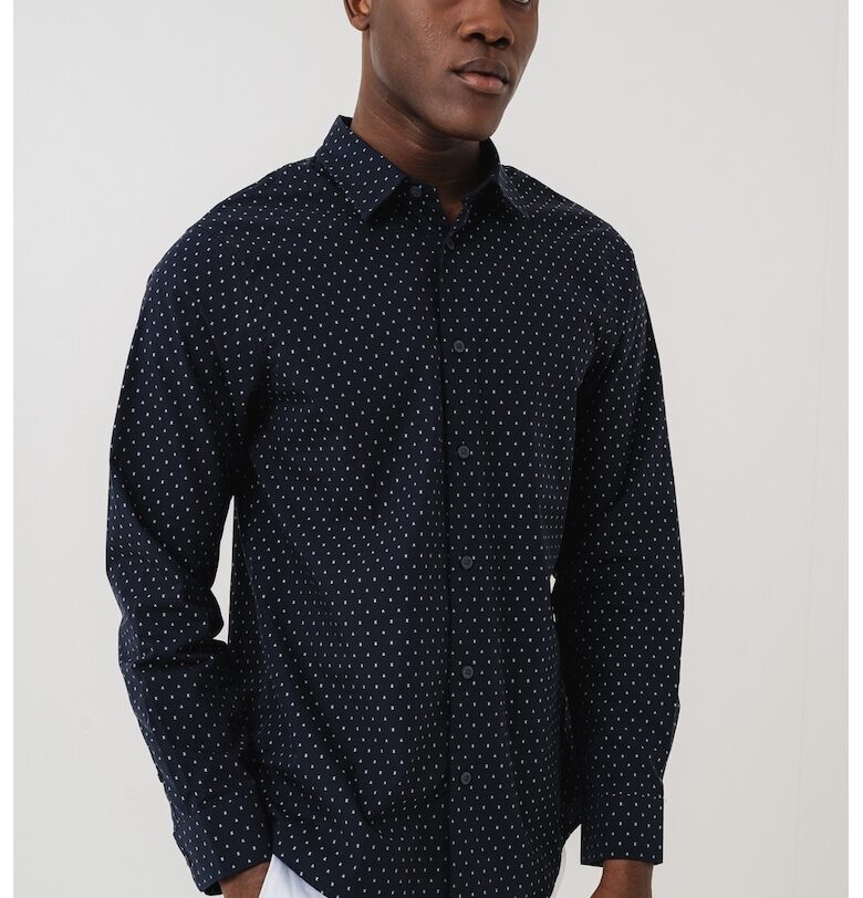 Десенирана риза с остра яка ARMANI EXCHANGE