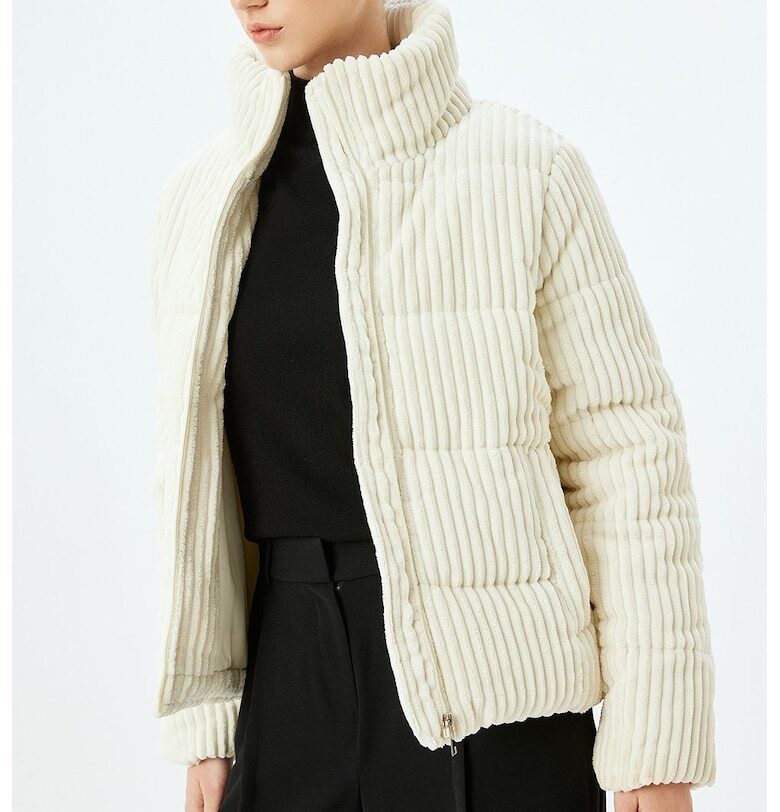 Джинсово зимно яке с вата KOTON