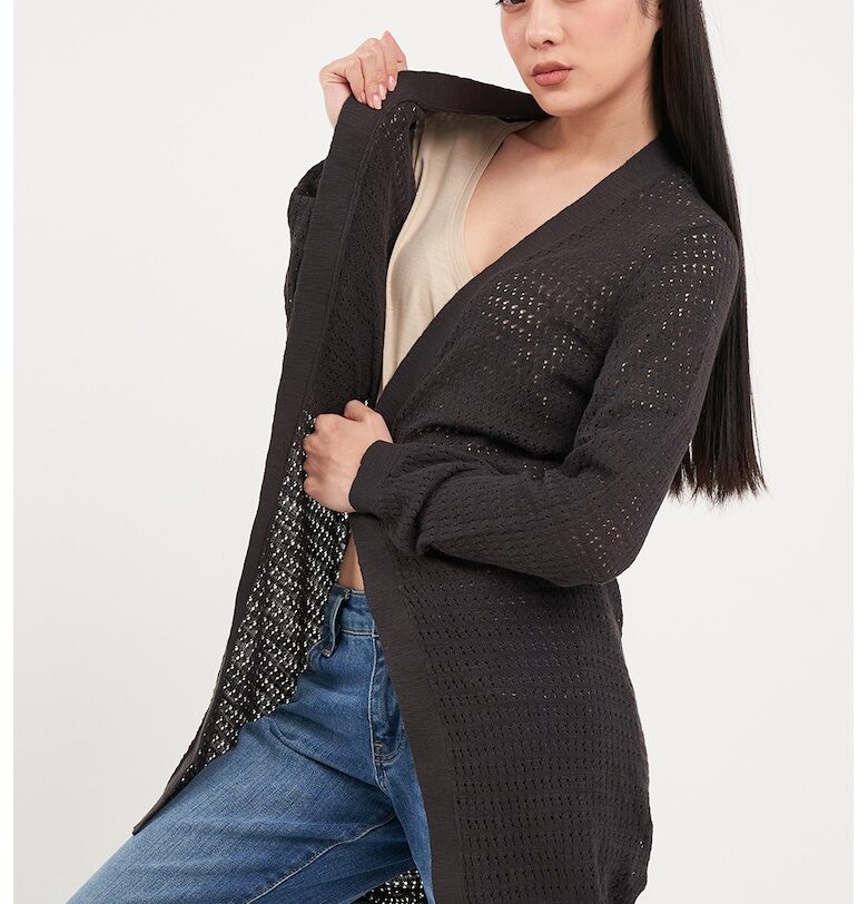 Дълга жилетка без закопчаване Lee Cooper