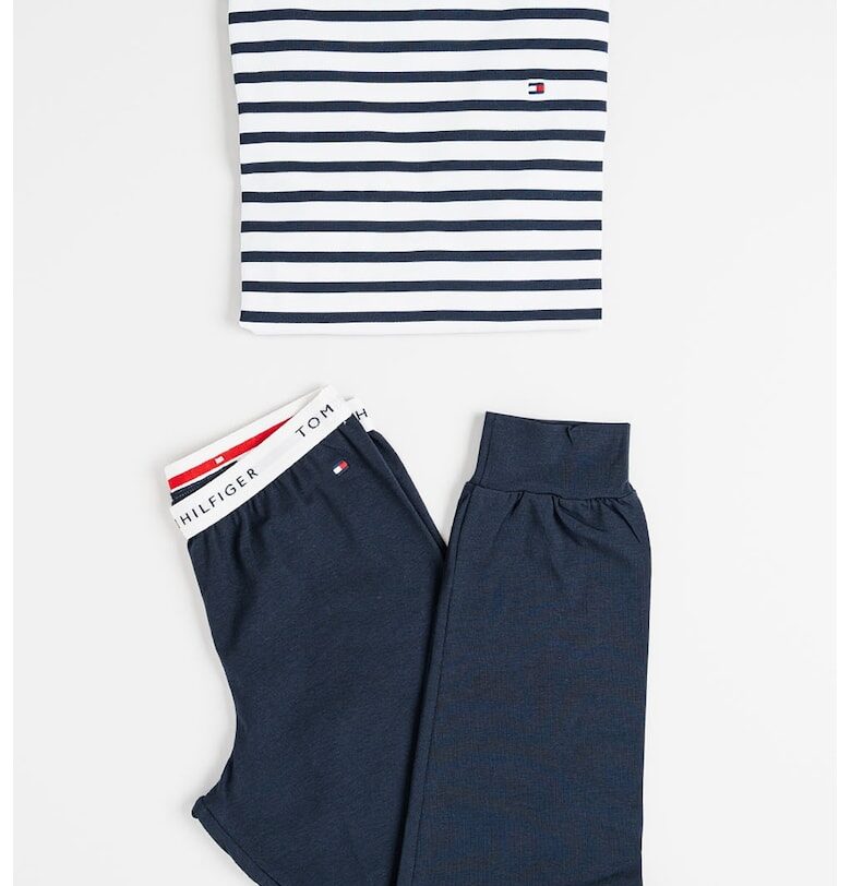 Дълга пижама с раирана блуза Tommy Hilfiger