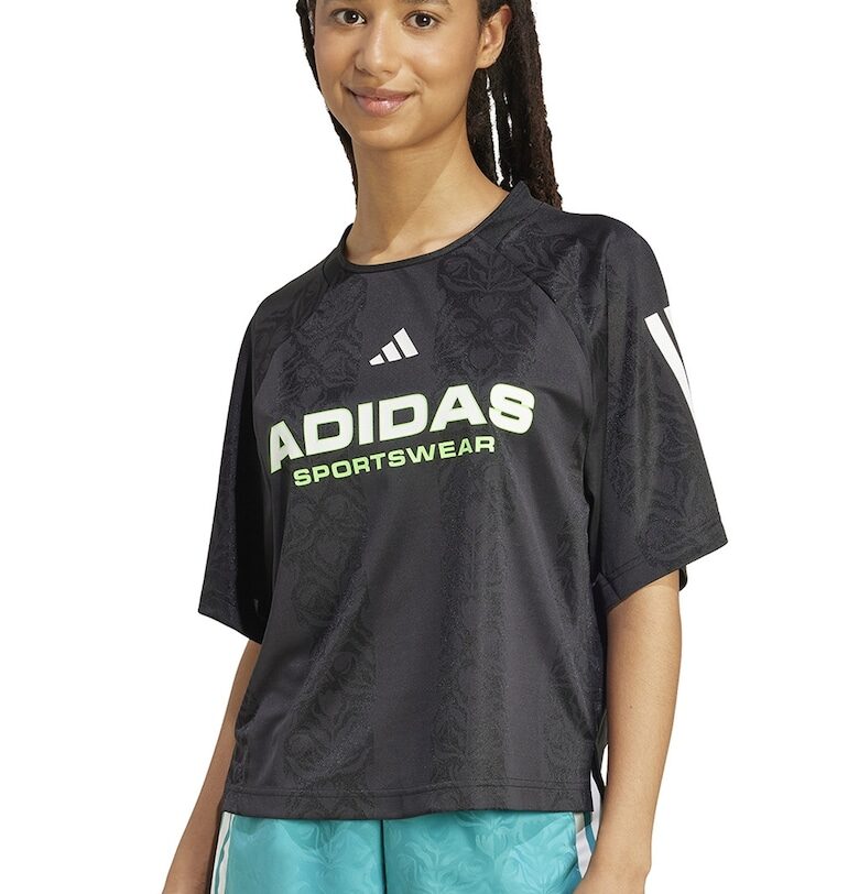 Дълга тениска с шарка adidas Sportswear