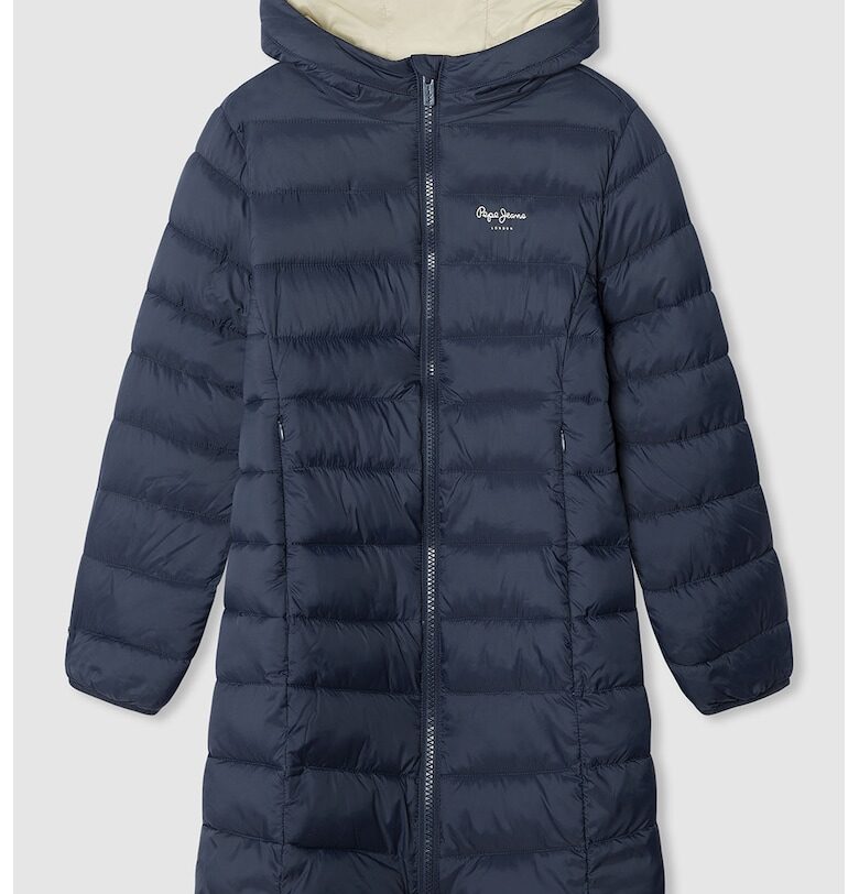 Дълго зимно яке с качулка Pepe Jeans London