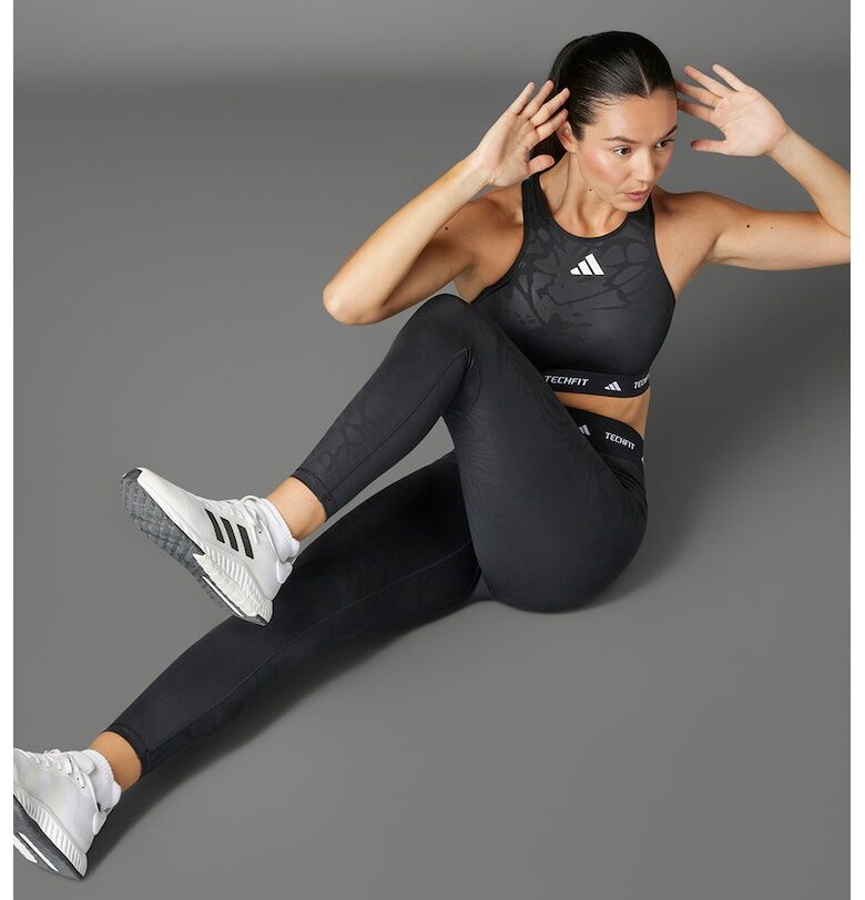 Дълъг фитнес клин с висока талия adidas Performance