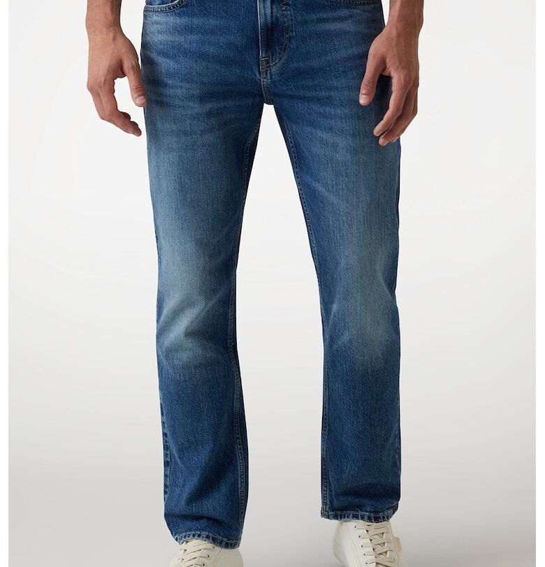 Дънки Angels с лиосел със захабен ефект GUESS