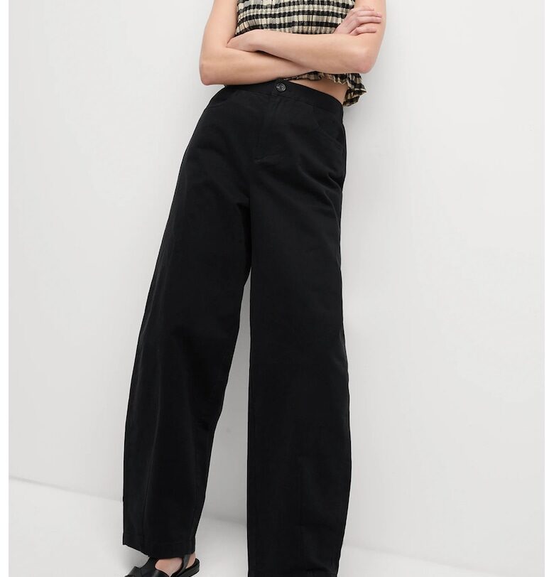 Дънки Barrel с висока талия Marks  Spencer