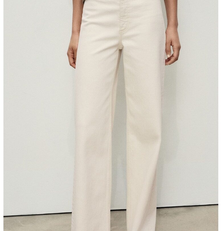 Дънки Catherin с широк крачол Mango