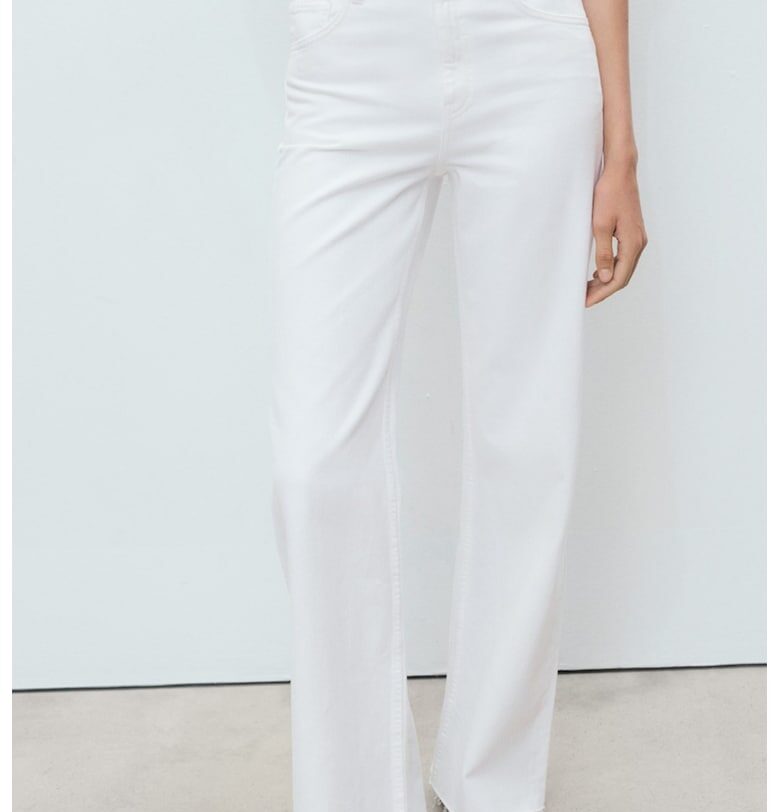 Дънки Danila с широк крачол Mango