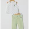 Дънки и тениска с принт - 2 части US Polo Assn