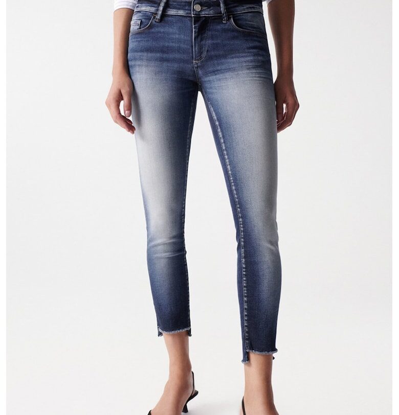 Дънки над глезена Wonder с повдигащ ефект Salsa Jeans