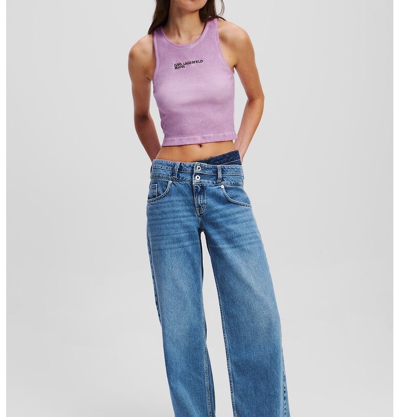 Дънки от органичен памук KARL LAGERFELD JEANS