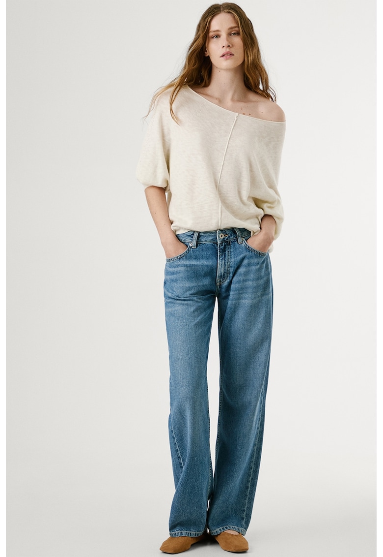 Дънки с висока талия Pepe Jeans London