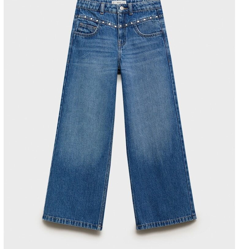 Дънки с капси Mango