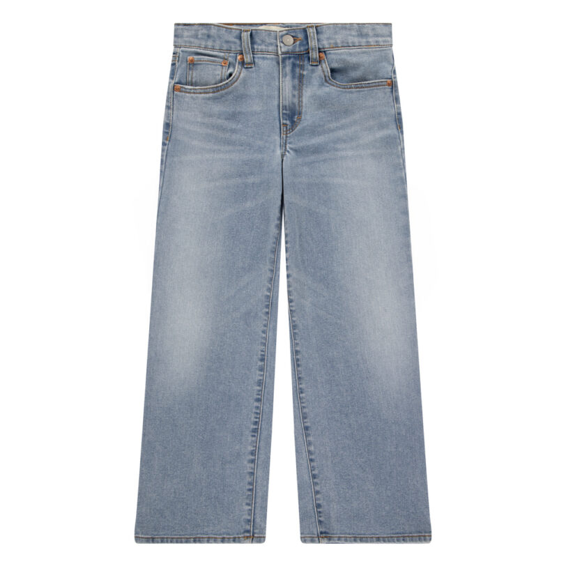 Дънки с памук и широк крачол Levis