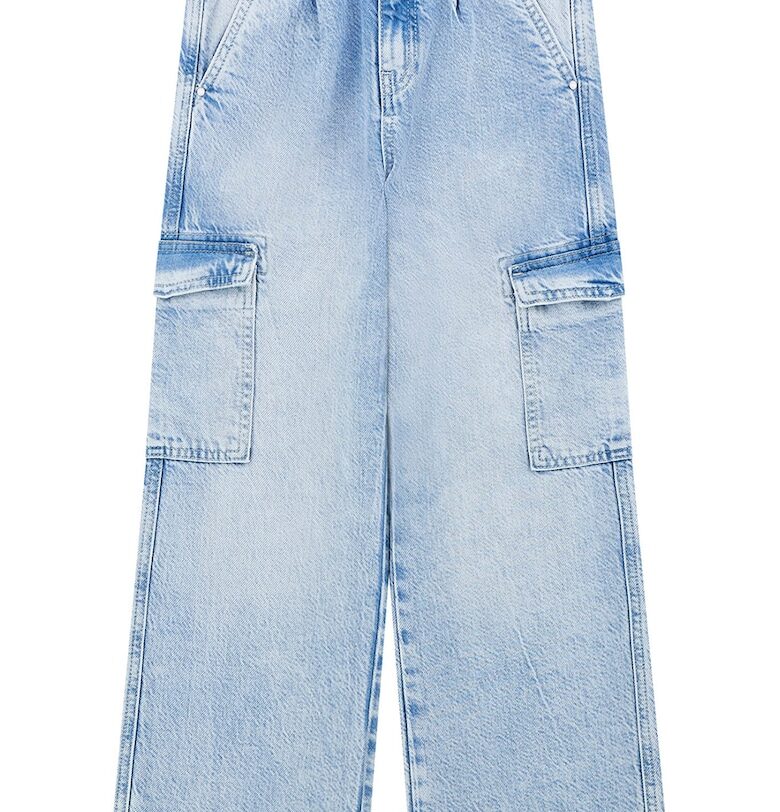 Дънки с широк крачол GUESS KIDS