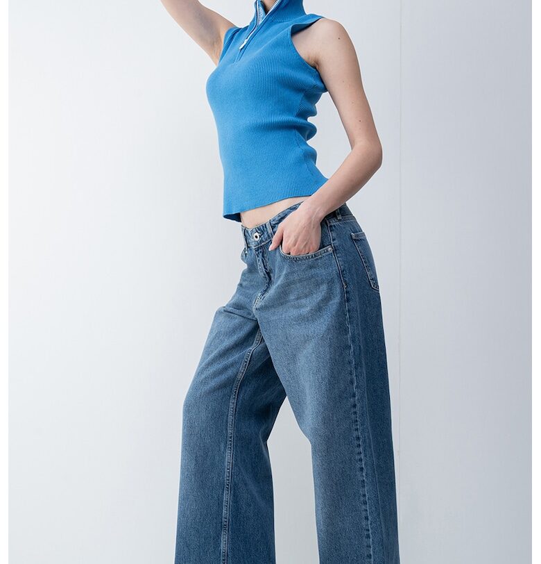 Дънки с широк крачол KARL LAGERFELD JEANS