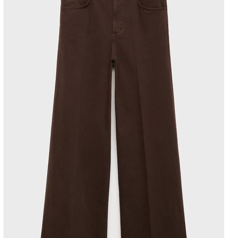 Дънки с широк крачол Mango