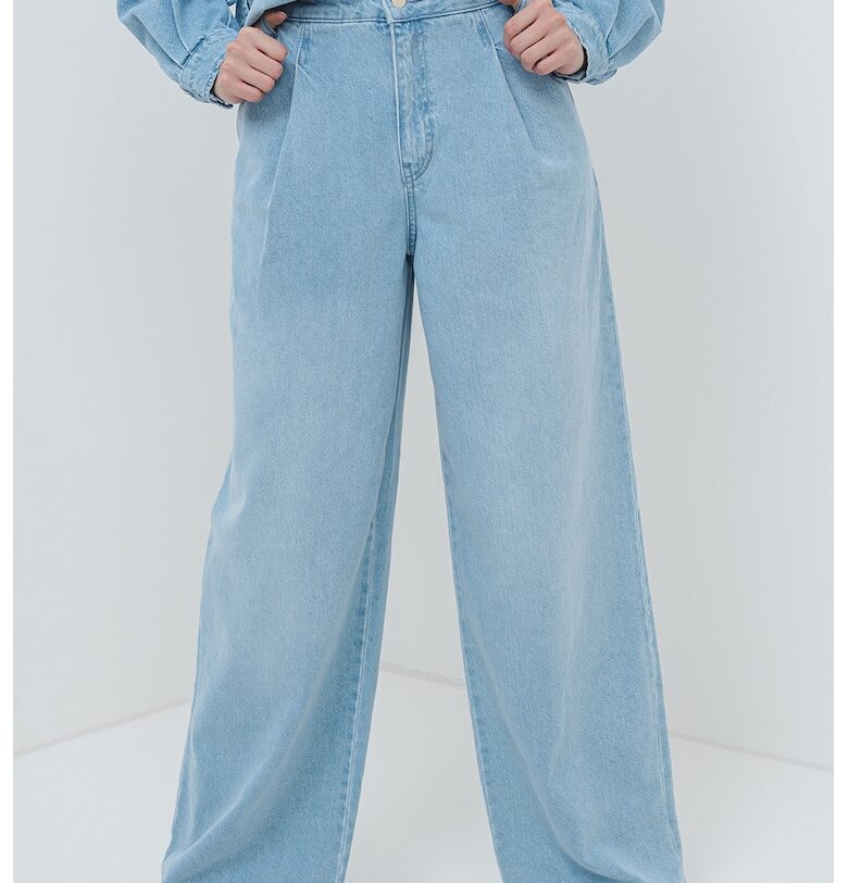 Дънки с широк крачол и висока талия ARMANI EXCHANGE