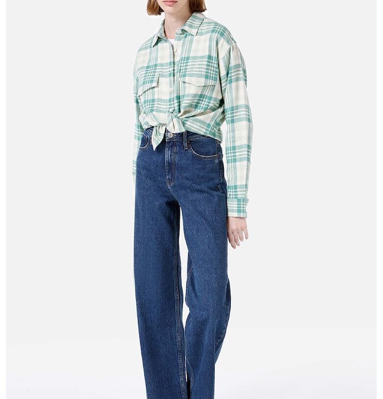 Дънки с широк крачол и висока талия COLINS